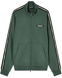 EA7 - Fitness ,Groen ,Cotton Jersey Sweatshirt - Lyst