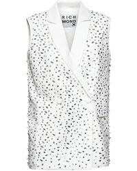 RICHMOND - Gilet Sartoriale Con Applicazioni All Over - Lyst