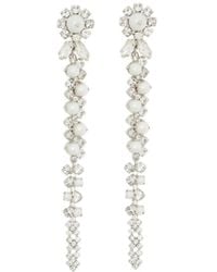 Simone Rocha - Accessoires ,Wit ,Drip Oorbellen - Lyst