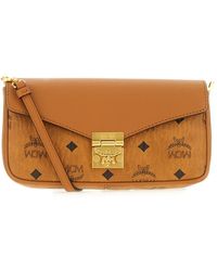 MCM - Tassen ,Bruin ,Leer Mini Tracy Crossbody - Lyst