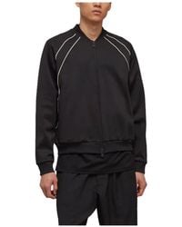 adidas - Fitness ,Zwart ,Katoen Y-3 Sst Track Top Zwart - Lyst