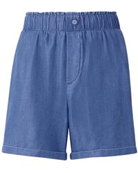 Rich & Royal - Blaue denim shorts für frauen - Lyst