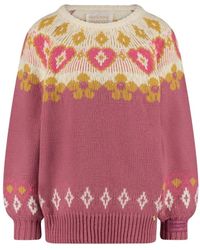 FABIENNE CHAPOT - Isey pullover - jersey de punto fino con detalles de diseño - Lyst