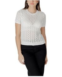 ONLY - Round-Neck Knitwear - Lyst