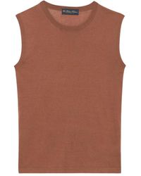Brooks Brothers - Sleeveless Tops - Lyst