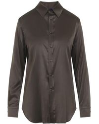 Ralph Lauren - Cameron Zijden Blouse - Lyst