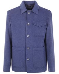 Herno - Field Jacket Mit Hemdkragen Stil - Lyst