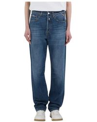 Replay - Straight jeans - Lyst