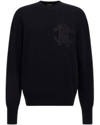 Roberto Cavalli - Round-Neck Knitwear - Lyst