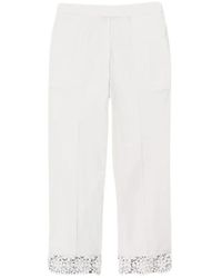 Twinset - Cropped Trousers - Lyst