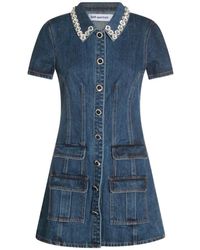 Self-Portrait - Shirt Dresses - Lyst