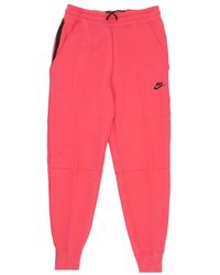 Nike - Tech Fleck Mid-Rise Jogger Broek - Lyst