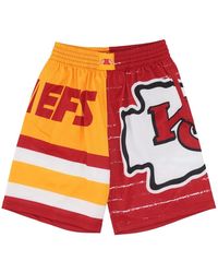 Mitchell & Ness - Korte Broeken ,Veelkleurig ,Casual Shorts - Lyst