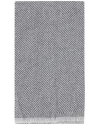 Brunello Cucinelli - Luxuriöser Herringbone Cashmere Schal - Lyst