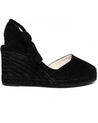 Espadrilles - Schoenen ,Zwart ,Wedges - Lyst
