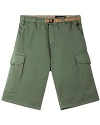 White Sand - Korte Broeken ,Groen ,Katoen Kurt Cargo Short - Lyst