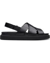 Clarks - Flat Sandals - Lyst