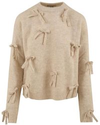Aniye By - Round-Neck Knitwear - Lyst