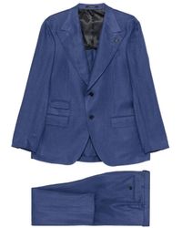 Gabriele Pasini - Kostuums ,Blauw ,Jurk Met Klepzakken - Lyst