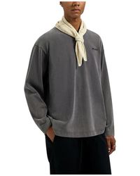 OLAF HUSSEIN - Washed Studio Ls Tee - Lyst