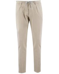 Eleventy - Slim-Fit Trousers - Lyst