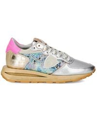 Philippe Model - Schoenen ,Veelkleurig ,Leer Sneakers Tropez Haute Running - Lyst
