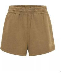 One Teaspoon - High Waist Katoenen Shorts Hustle - Lyst