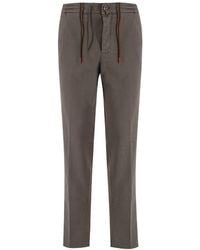 Kiton - Slim-Fit Trousers - Lyst