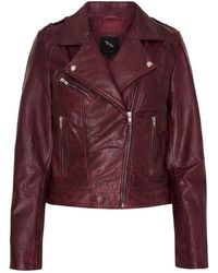 Btfcph - Klassische Biker-Lederjacke - Lyst