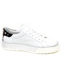 Hogan - Wit/Zilveren Schoenen Met Noppen - Lyst