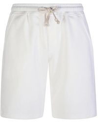 Eleventy - Bermuda-Shorts Aus Baumwolle Mit Lockerer Passform - Lyst