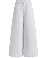 Alberta Ferretti - Wide Jeans - Lyst