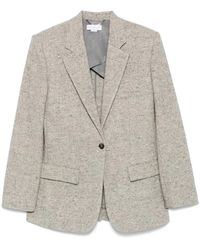 Stella McCartney - Blazer À Simple Boutonnage - Lyst