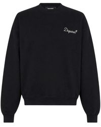 DSquared² - D2 Signature Relax Fit Crewneck - Lyst