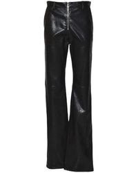 MSGM - Broeken ,Zwart ,Wijde Broek - Lyst