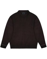 Rains - Truien & Vesten ,Bruin ,Polyester Sowa Knit Crew Neck - Lyst