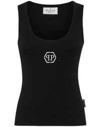 Philipp Plein - Sleeveless Tops - Lyst