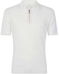 Eleventy - Maglia Mezza Zip - Lyst