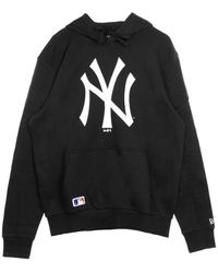 KTZ - Mlb Team Logo Hoodie Zwart/Wit - Lyst