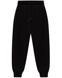 Dolce & Gabbana - Broeken ,Zwart ,Katoen Trainingsbroeken Met Geborduurd Logo - Lyst