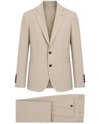 Manuel Ritz - Kostuums ,Tweed Isab 3E Single Breasted Suit - Lyst