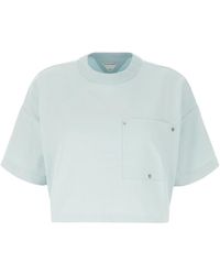 Bottega Veneta - Camiseta casual de algodón - Lyst