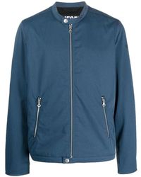 DIESEL - Jassen ,Blauw ,Nylon Blauwe Casual Nylon Jas - Lyst
