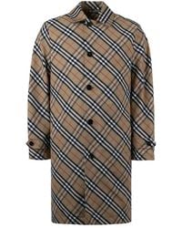 Burberry - Single-Breasted Coats - Lyst