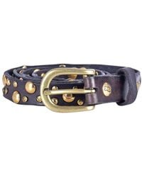 Campomaggi - Accessoires ,Bruin ,Leer Leren Riem - Lyst