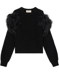 Blumarine - Round-Neck Knitwear - Lyst