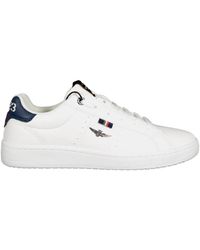 Aeronautica Militare - Weiße low top sneakers - Lyst