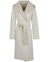 P.A.R.O.S.H. - Belted Coats - Lyst