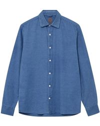 Mos Mosh - Overhemden ,Blauw ,Casual Shirts - Lyst