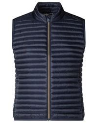 Save The Duck - Blaue Slim Fit Jacke Mit Plumtech-Polsterung - Lyst